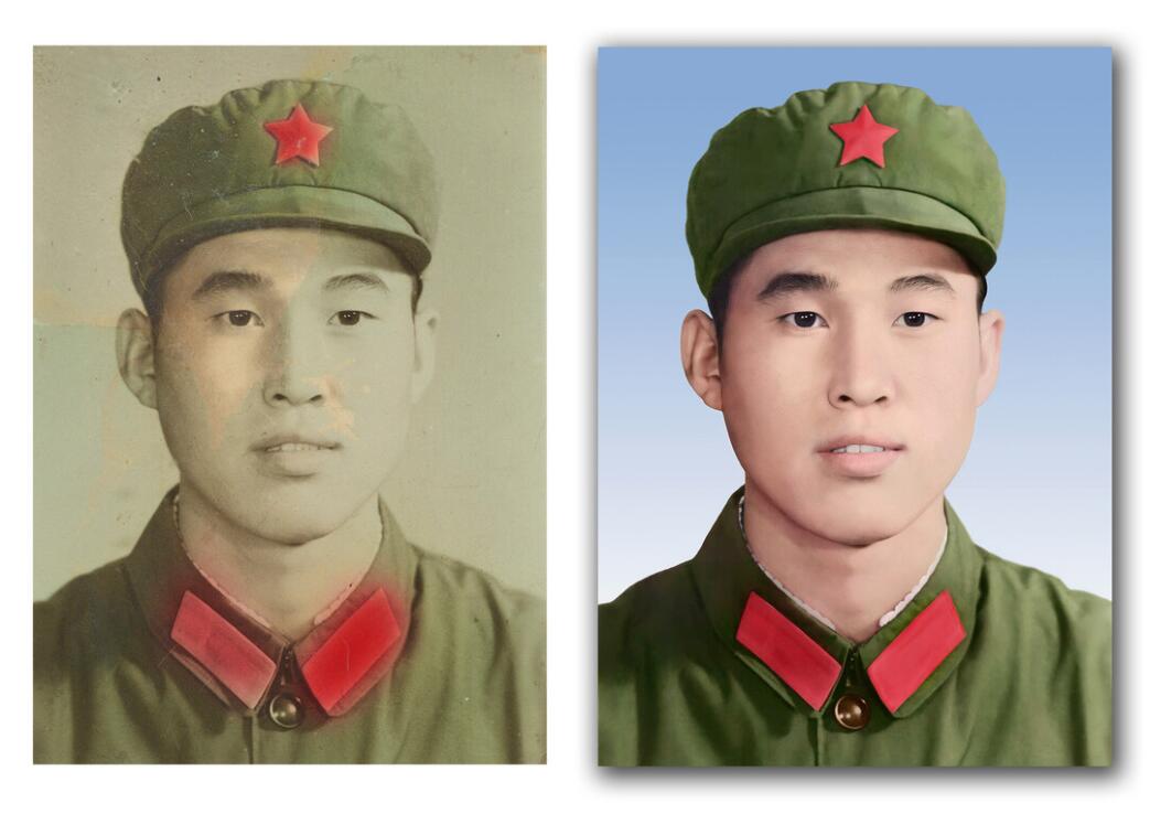 建水破损照片修复-18